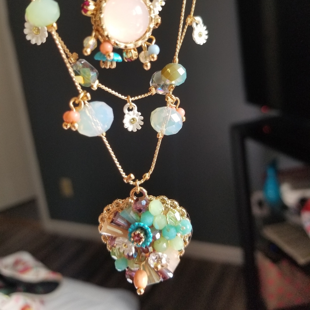 3 row necklace